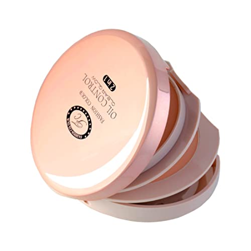 Image of FASHION COLOUR Oil Control 2 in 1 Powder | With Mirror and Powder Puff | Oil and Sweat Control | Long Lasting Compact Powder | Comes In 4 Variants | Shade 05