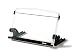 3M Adjustable Document Copy Holder, In-line with Monitor Minimizing Head and Neck Movement, 150 Sheet Capacity Holds Sheets to Books, Elastic Line Guide Keeps Pages Open, 14" Wide, Black (DH630)