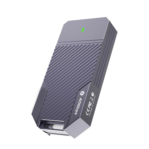 Carcasa externa M.2 NVMe para SSD 40Gbps SaditY miniatura 3