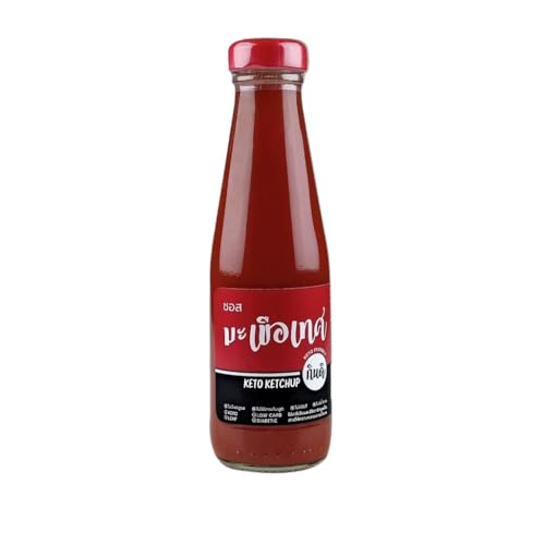 โกรเซอรี่ Tomato Ketchup - Sugar-Free & Keto-Friendly Table Sauce, Low Calorie & No MSG, Tangy Tomato Condiment for Dipping and Cooking, Non-GMO & Starch-Free, 7 oz 200g image 4