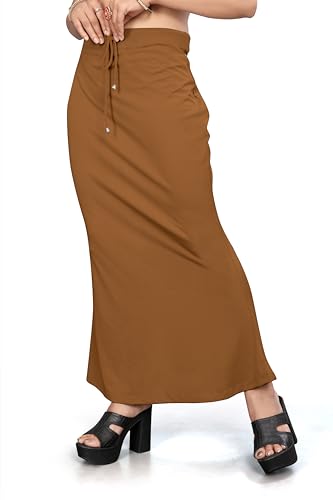 Image of Yashika Present Lycra Saree Shapewear Petticoat for Women||Straight Fit Petticoat Saree Silhouette Shape Wear Dress for Saree|| AZ-YS-OG-SHAPER-P