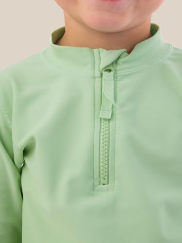 Image of RUGGEDBUTTS Baby /Toddler Boys Long Sleeve Rash Guard Swim Shirt w /UPF 50+
