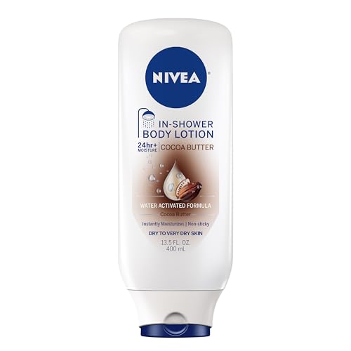 NIVEA Cocoa Butter In Shower Lotion, Water Activated In Shower...