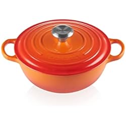 Cazuelas Le Creuset Las Mejores Ofertas Le Creuset Marmita de Hierro Fundido, 24 cm, 3.1 L, Volcanico, 21114240900430