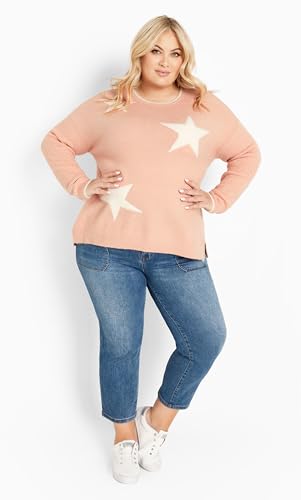 Image of Avenue Women's Plus Size Miley Star Sweater
