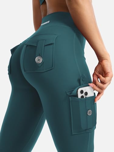 Image of YEOREO CoreFlex Women Workout Flare Leggings