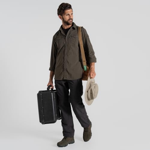 Craghoppers Mens Insect Shield Adventure Long Sleeve Shirt III for Travel, Hiking and Outdoors3