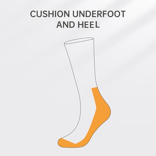 SAMSOX Merino Wool Hiking Socks, Made in USA Midweight with Targeted Cushion, Hunting Socks for Men & Women (Bozeman Lite)4