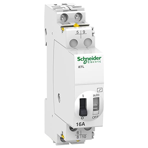 iETL 2P 16A télérupteur bipolaire double commande 130VCA et 48VCC