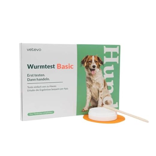 Präziser Wurmtest für Hunde