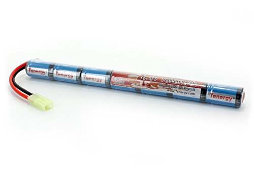 Tenergy Airsoft Battery 8.4V 1600mAh NiMH Stick Battery High Performance Stick Style Batteries