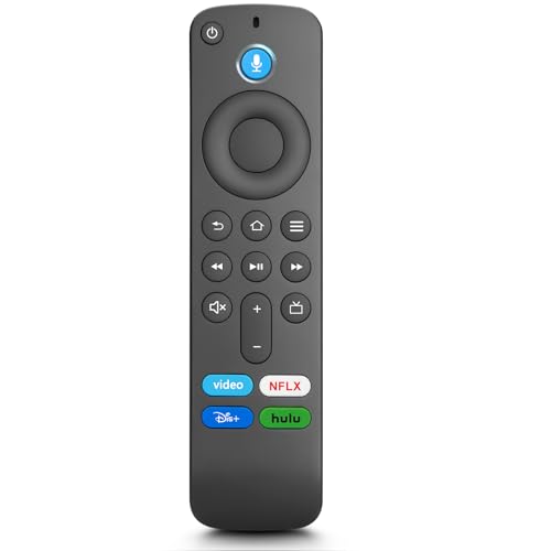Voice Replacement Remote Control Compatible with Fire TV Stick,TV Cube and Amazon Fire Smart TVs