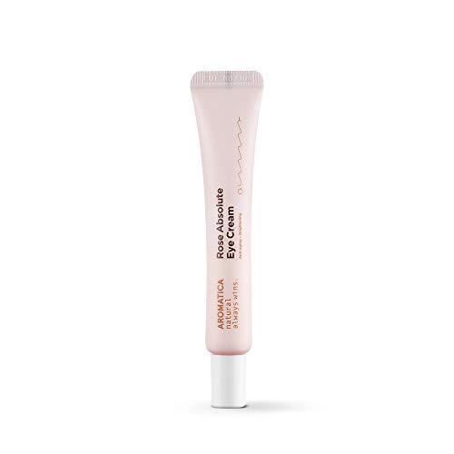 AROMATICA Rose Absolute Eye Cream 0.71oz / 20g Anti-aging, Brightening, Vegan, EWG VERIFIED