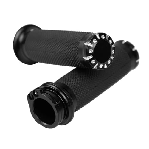 Poignées guidon moto 25mm CNC accessoire guidon Sportster Dyna Softail
