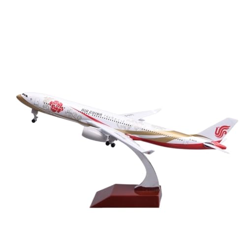 Modelo de avión Air China 1:400 réplica coleccionable Boeing 747 de 20 cm