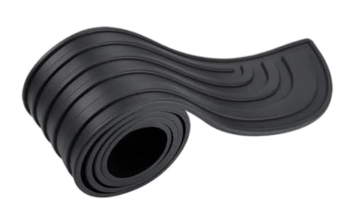 Protection anti-rayures de seuil de coffre voiture pare-chocs arrière garniture caoutchouc 9cm