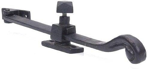 Van Dyke's Restorers Cast Iron 10 Inch Window Stay, Classic Look and Simple Design, Black Powder