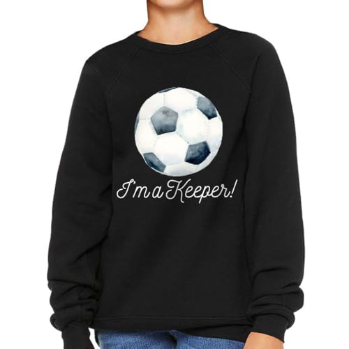 I'm a Keeper Kids' Raglan Sweatshirt - Soccer Player Gift Ideas - Sports Stuff