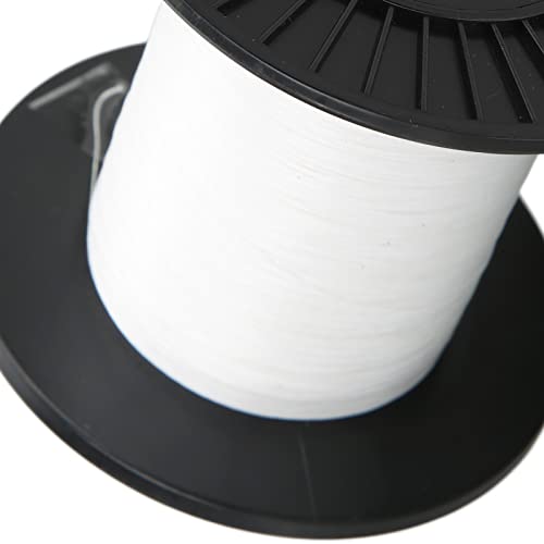 SUNGOOYUE Weiße 500m Geflochtene PE-Angelschnur, Hochfeste 8-Stränge Multifilament-geflochtene PE-Angelschnur für… – Bild 3