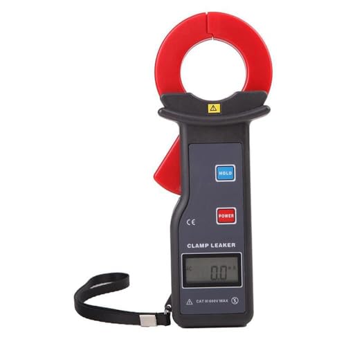 Medidor de Corriente de Fuga AC Alta Precisión Resolución 0.1mA Rango AC 0.0mA a 600A Tamaño de Pinza 35mmx40mm miniatura 1