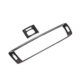 Ajuste para BMW X3 F25 2011-2017 Fibra de carbono ABS Plastic Coche Interior Aire Acondicionado Marco de ventilación Accesorios para automóviles