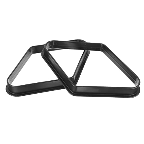 Happyyami Pool Table Accessory 9-Ball Billiard Rack Triangle Snooker Fixing Rack Easy to Use Store Billiard Supplies