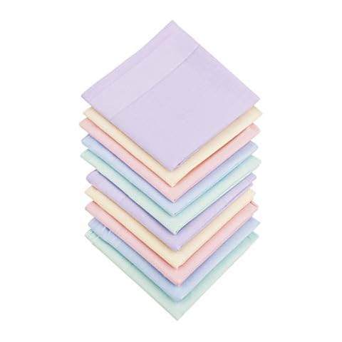 HOULIFE Ladies 100% Cotton Handkerchiefs Cover