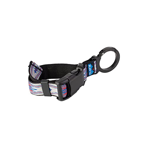 Image of KAVU Skeena Extension Strap With Buckle and Carabiner - Elastic Backpack Luggage -Americana