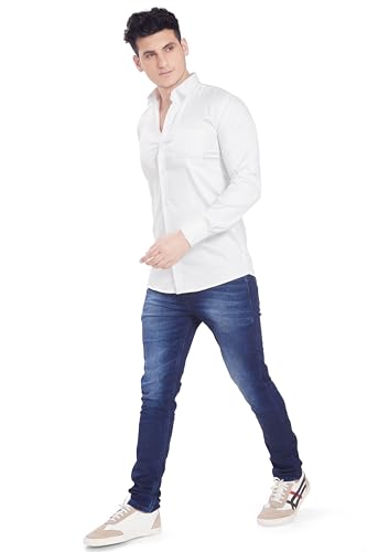 Image of DIVISIVE Men's Solid Slim Fit Shirt