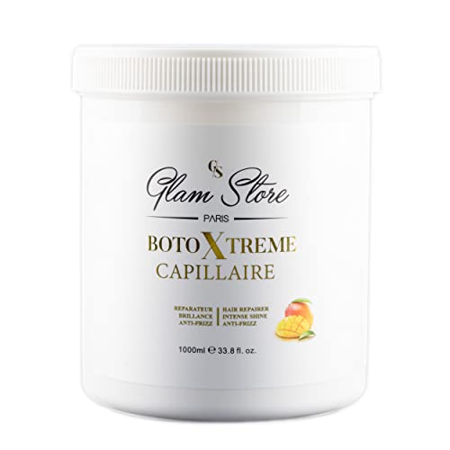 mascarilla reparadora capilar - cuidado ultraconcentrado - queratina - ácido hialurónico - cabello muy dañado - 1000 mL (mango)