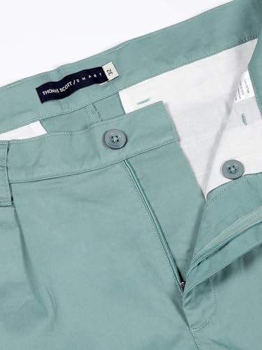 Image of Thomas Scott Men's | Solid | Mid Rise | Light Weight | 100% Cotton | Casual | Chino | Shorts for Men