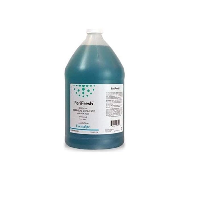 Buy PeriFresh No Rinse Perineal Cleanser, 4 Pack Case 1 Gallon Peri Bottle Refill Mild
