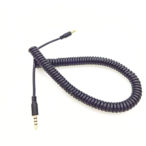 Cable Auxiliar Seadream 3.5mm Macho a Macho 2.4M Espiral miniatura 1