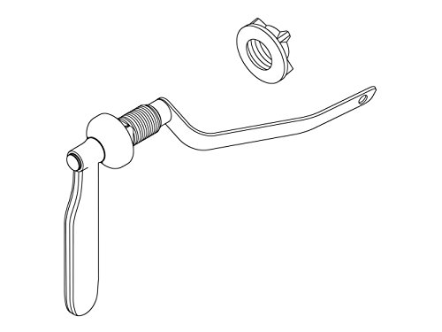 KOHLER 1161319-CP Genuine Part Trip Lever Service Kit, Polished Chrome