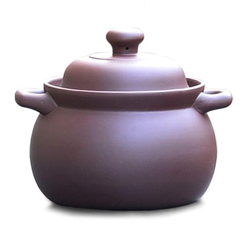 Cacerola con tapa, olla resistente al calor para cocinar olla caliente y gachas