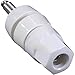 Abbatron/HH Smith 899-101, Binding Post; Insulated Binding Post; Tin; Molded Polycarbonate; White; Hex