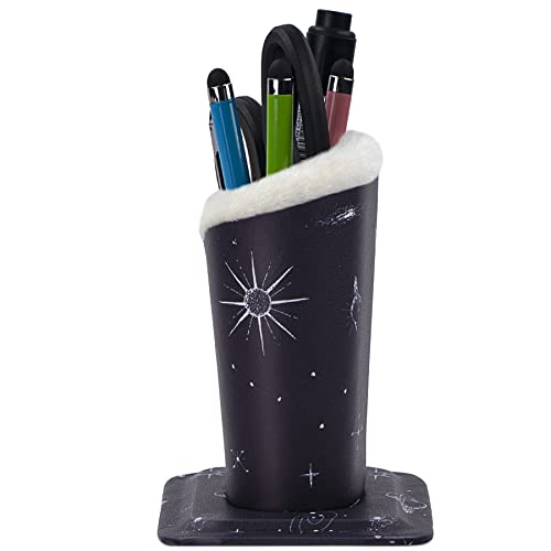 Image of 2 Pcs a Set, Plush Lined Eyeglasses Holder Stand Case Protective Glasses Case for Desks