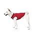 Gooby Fleece Vest Dog Sweater - Pumpkin, Medium - Warm Pullover Fleece Dog Jacket with O-Ring Leash for Small to Medium Dogs