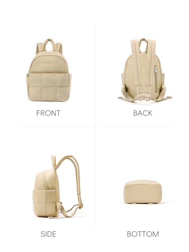 Image of WESTBRONCO Mini Backpack for Women Nylon Small Fashion Backpacks Purse Puffer Lightweight Backpacks for Travel, Shopping, Daily