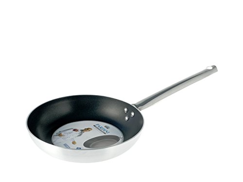Pardini Vario Padella Antiaderente Teflon Un Manico cm24 Pentole e Preparazione Cucina, alluminio, Grigio