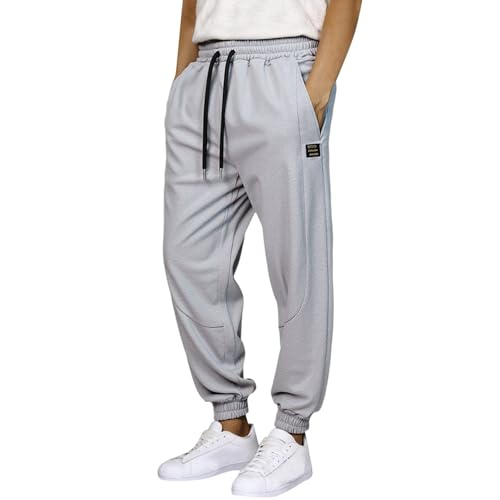 Generisch Herren Jogginghose mit Taschen Bequeme Freizeit Sporthose Elastischem Bund Kordelzug Trainingshose Leichtes Atmungsaktives Sweathosen Training Laufen Freizeithose Alltag HerbstWinter Hosen Generisch Herren Jogginghose mit Taschen Bequeme Freizeit Sporthose Elastischem Bund Kordelzug Trainingshose Leichtes Atmungsaktives Sweathosen Training Laufen Freizeithose Alltag HerbstWinter Hosen