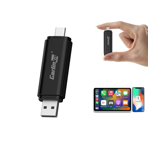 Carlinkit MINI SE Wireless CarPlay Adapter - Seamlessly Convert Wired