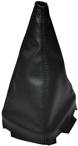 AERZETIX - C57778 - Soufflet de levier de vitesse - compatible avec Citroen C1 I, Peugeot 107 I, Toyota Aygo I : à partir de 2005 - couleur: noir - en cuir synthétique