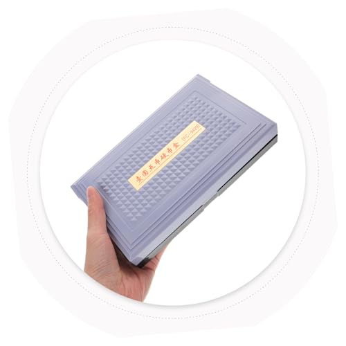 Organizador de monedas STOBOK gris con gran capacidad miniatura 3