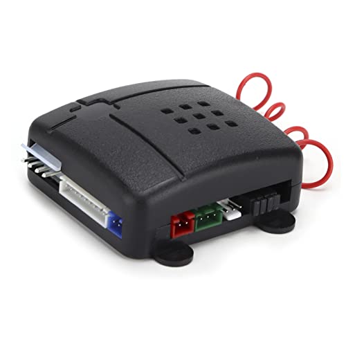 12V 1-Wege Auto Alarmanlage Anti-Diebstahl, Universal Auto Wegfahrsperre Kit mit 2 Fernbedienungen Sirene, Sicherheitsschutz Keyless Entry Systeme für die meisten Fahrzeuge – Bild 4