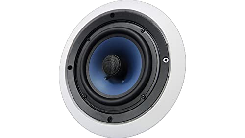 Silver Ticket Products 1 X Center, 1 X Left & 1 X Right In-Walls And 2 X In-Ceiling Surround Sound 5.1 Speaker Home Theater Bundle Package #TOP5