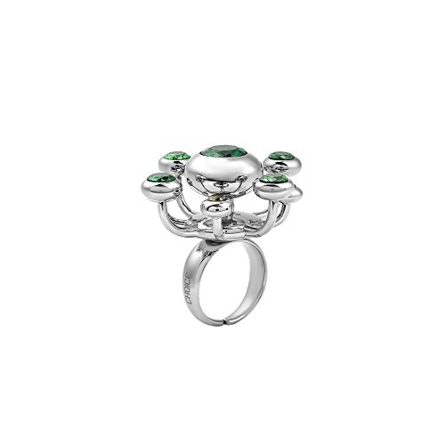 Chimento anello choice by cubic zirconia verde