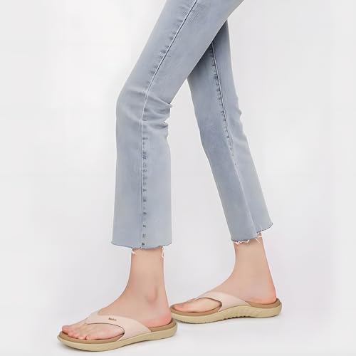 Image of KuaiLu Women's Orthotic Arch Support Flip Flop Sandals