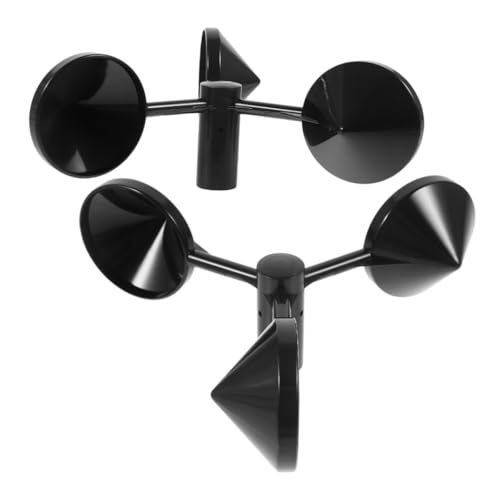 BEBEMOKO 2pcs Abs Wind Speed Sensor Cup for Anemometer Digital Cupping Anemometer Replacement Sensor Cup for Wind Speed Detection
