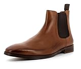 Gordon & Bros Herren Stiefeletten, Chelsea Boots, Farbe: Braun (COGNAC), Männer-Schuhe